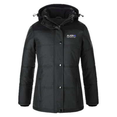 Puffy Coat w/ Detachable Hood - Ladies Thumbnail
